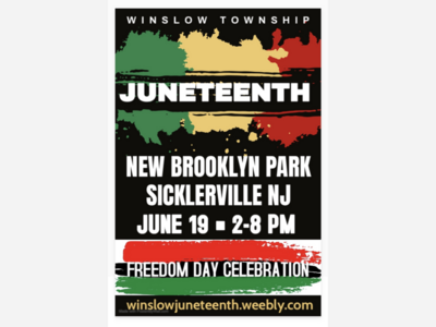 1st Annual Winslow Township Juneteenth Celebration